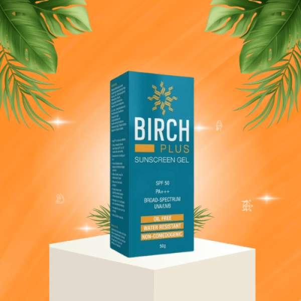 Birch Plus Sunscreen Gel