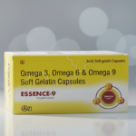 ESSENCE-9 – Omega 3, 6 & 9 Soft Gelatin Capsules (Cap-Essence-9)